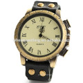 2015 Teenage Fashion leather vintage ladies wrist watch